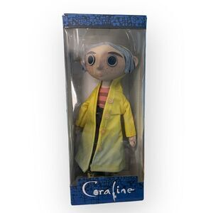 Coraline Yellow Raincoat & Boots 10" inch Prop Replica Doll Neca 2018 New